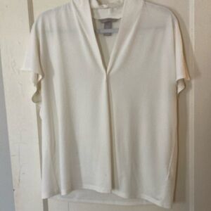 Elegant White Women's Top